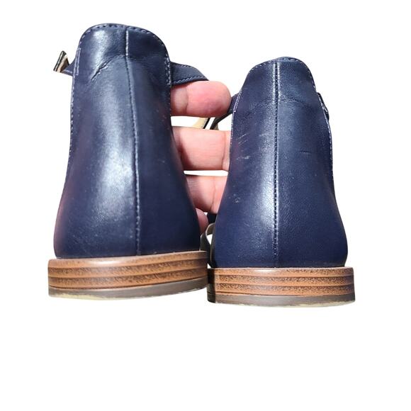 Naturalizer Farah Blue Thong Sandals 8M – Comfort Non-Slip Flower Detail - Picture 8 of 13